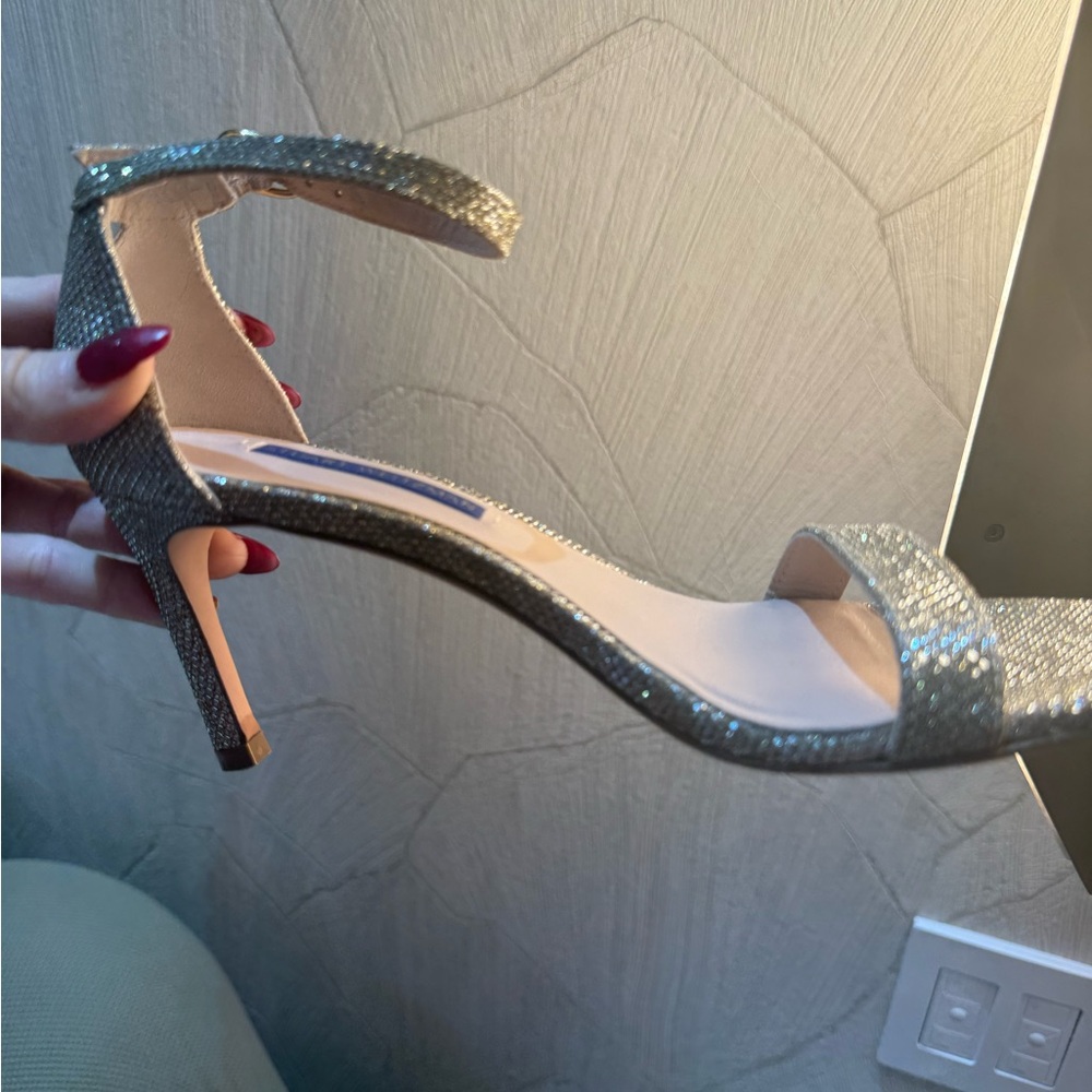 Stuart Weitzman Gold Heels